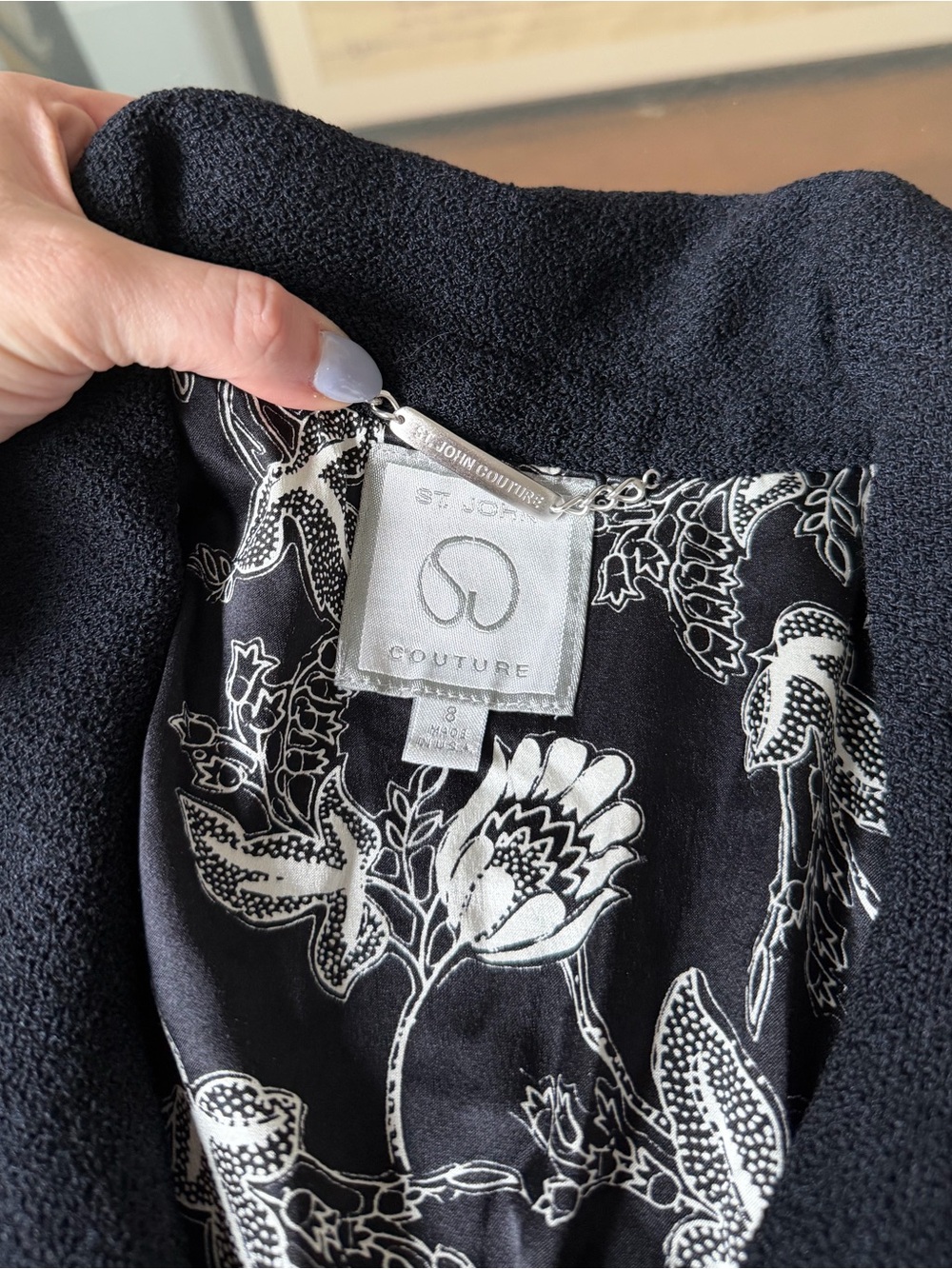 St. John Couture Vintage Jacket Blazer - Picture 4 of 9